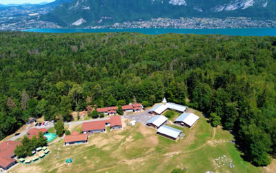 Vue panoramique centre des Puisots Annecy