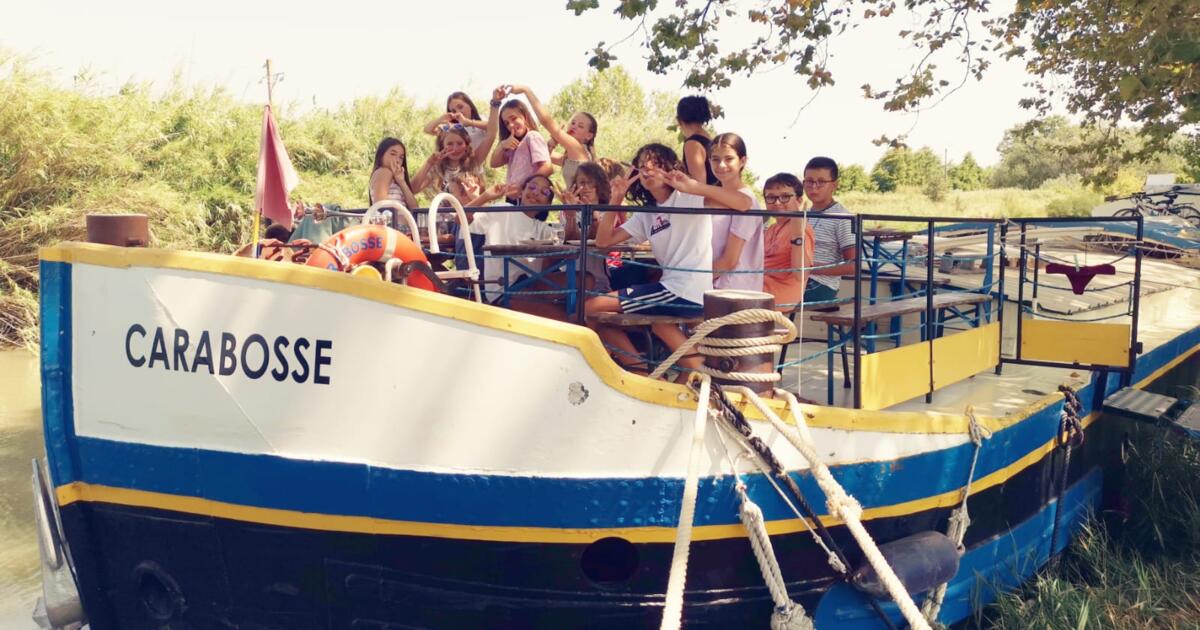 Un marin sur le canal du midi