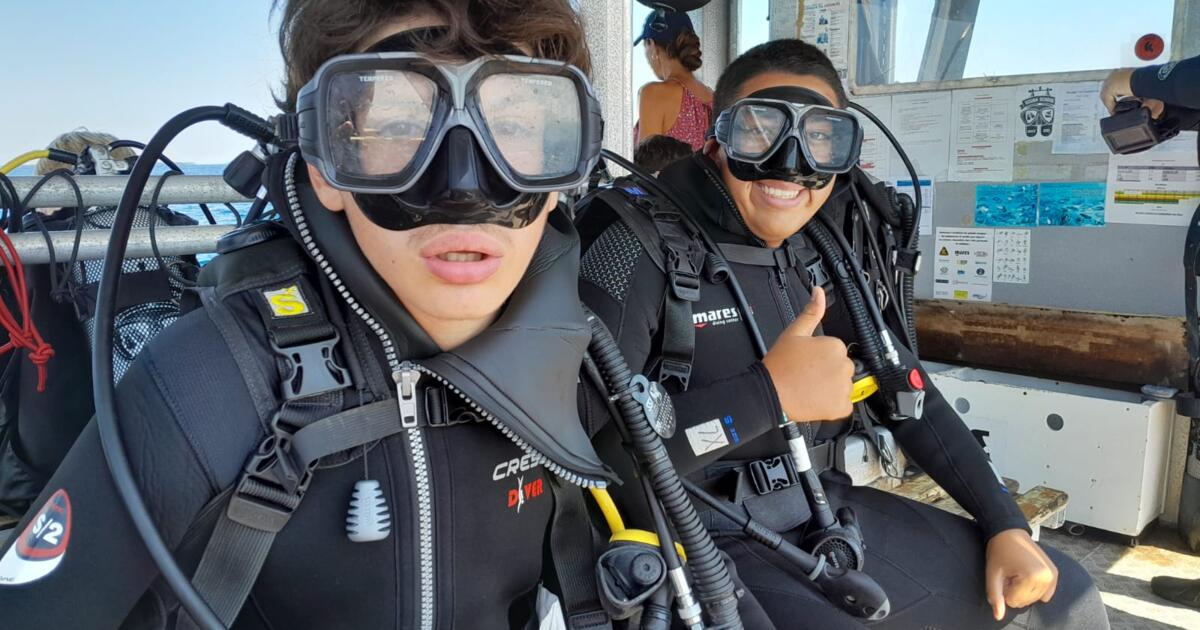 Stage de plongée et passage niveau 1