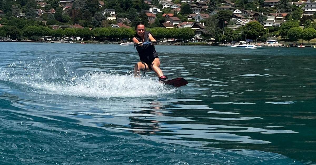 Lac d'Annecy : pieds dans l'eau