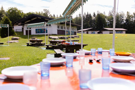 Repas à l'extérieur